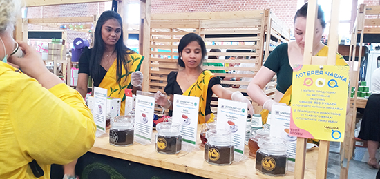 Чайный Совет Шри-Ланки участвует в фестивале «ЧАШКА» в Москве.