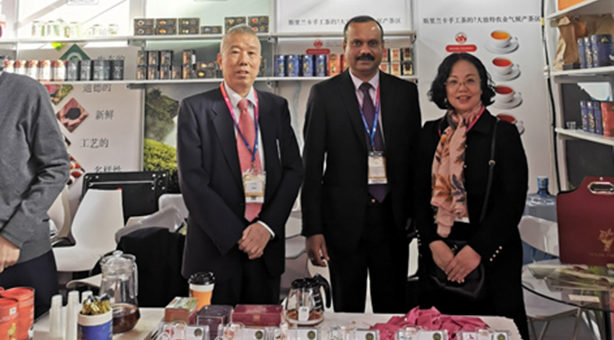 Ceylon Tea and snacks attracted a large number of visitors to the Sri Lanka stand at the Café Show 2021 in Beijing which was held from 15th to 17th October 2021.