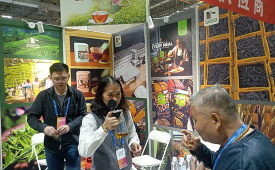 SLEMB-TPU organized Ceylon Tea pavilion at the Asia International Hotel Supplies and Catering Expo 2024, Macau-China