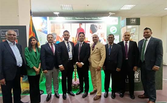 The Sri Lanka Tea Board organized the Ceylon Tea Pavilion with the support of the Embassy of Sri Lanka in Moscow, Russia, at the PRODEXPO 2025