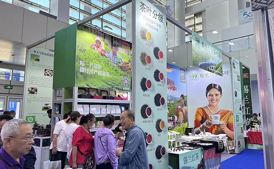 Participation of Ceylon Tea agents in China at the 07st China-Arab States Expo 2025